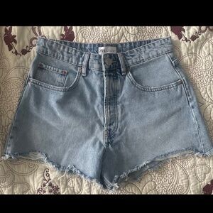 ZARA jean shorts